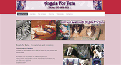 Desktop Screenshot of angelsforpets.net.au
